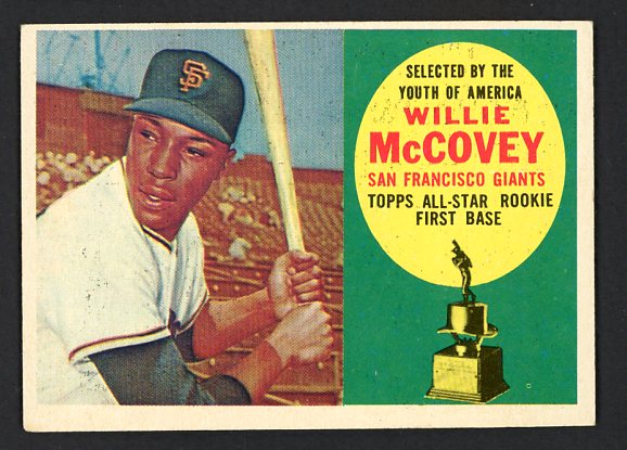 1960 Topps Baseball #316 Willie McCovey Giants EX+/EX-MT 529814