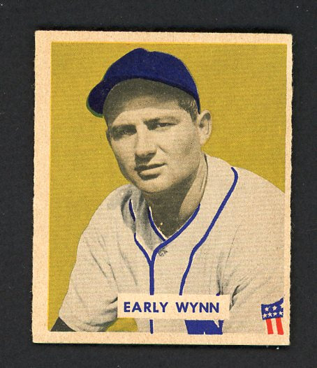 1949 Bowman Baseball #110 Early Wynn Indians EX-MT 529819