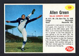 1962 Post Football #139 Allen Green Cowboys EX-MT 529822