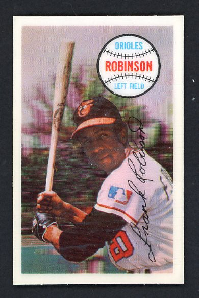 1970 Kelloggs Baseball #015 Frank Robinson Orioles Cracked 529935