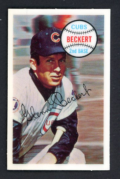 1970 Kelloggs Baseball #043 Glenn Beckert Cubs NR-MT 529957