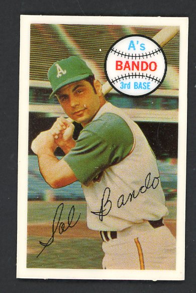 1970 Kelloggs Baseball #051 Sal Bando A's NR-MT 529962