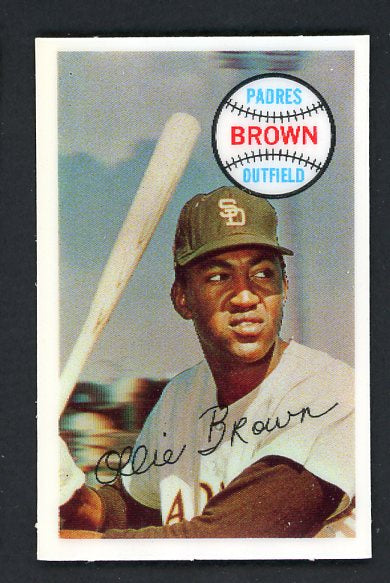 1970 Kelloggs Baseball #055 Ollie Brown Padres NR-MT 529965