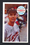 1970 Kelloggs Baseball #067 Dean Chance Twins NR-MT 529972