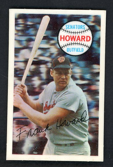 1970 Kelloggs Baseball #006 Frank Howard Senators NR-MT 529986