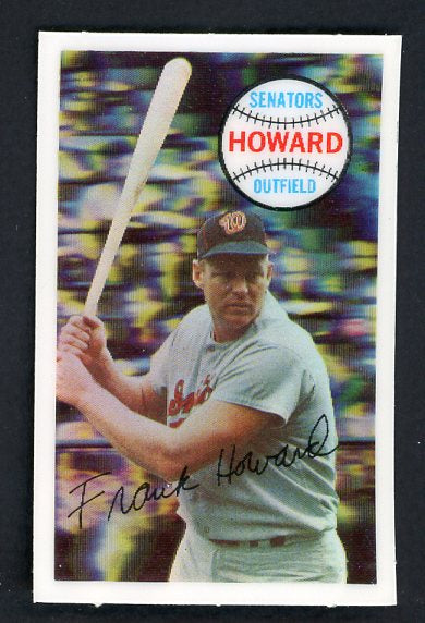 1970 Kelloggs Baseball #006 Frank Howard Senators NR-MT 529987