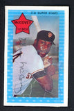 1971 Kelloggs Baseball #033 Willie McCovey Giants Cracked 530000