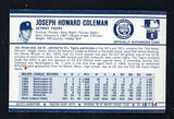 1972 Kelloggs #018 Joe Coleman Tigers NR-MT BB 394 530066