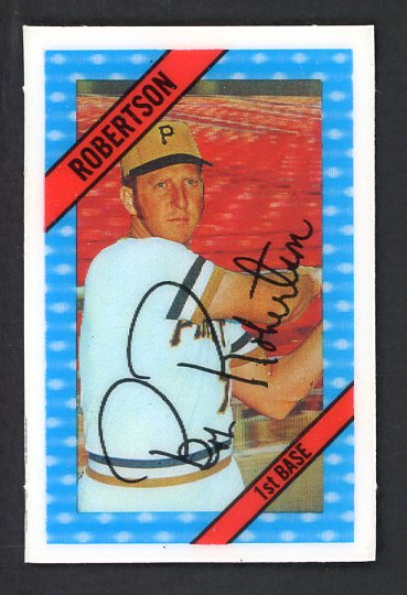1972 Kelloggs #045 Bob Robertson Pirates NR-MT 530104