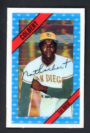 1972 Kelloggs #041 Nate Colbert Padres NR-MT 530110