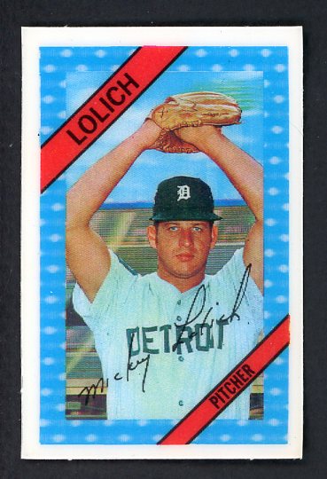 1972 Kelloggs #038 Mickey Lolich Tigers NR-MT 530116