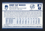 1972 Kelloggs #016 Bobby Murcer Yankees NR-MT 530122