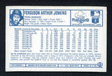 1975 Kelloggs Baseball #022 Fergie Jenkins Rangers Cracked 530134