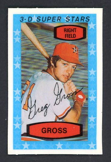 1975 Kelloggs Baseball #005 Greg Gross Astros NR-MT 530139