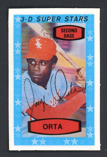 1975 Kelloggs Baseball #014 Jorge Orta White Sox NR-MT 530145