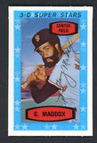 1975 Kelloggs Baseball #037 Garry Maddox Giants NR-MT 530156