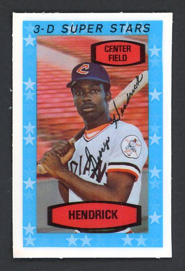 1975 Kelloggs Baseball #046 George Hendrick Indians NR-MT 530160