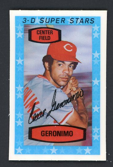 1975 Kelloggs Baseball #050 Cesar Geronimo Reds NR-MT 530162
