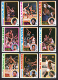 1978 Topps Basketball Complete Set EX-MT/NR-MT Jabbar Erving 530184