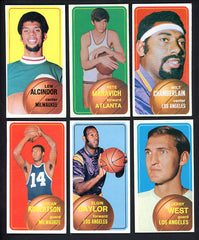 1970 Topps Basketball Complete Set EX+/EX-MT Maravich Alcindor 530185