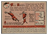 1958 Topps Baseball #443 Billy Harrell Indians EX-MT 530208