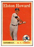 1958 Topps Baseball #275 Elston Howard Yankees EX-MT 530210