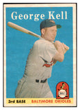 1958 Topps Baseball #040 George Kell Orioles EX-MT 530224