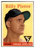 1958 Topps Baseball #050 Billy Pierce White Sox EX-MT 530226