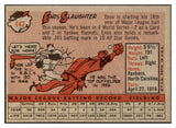 1958 Topps Baseball #142 Enos Slaughter Yankees EX-MT 530227