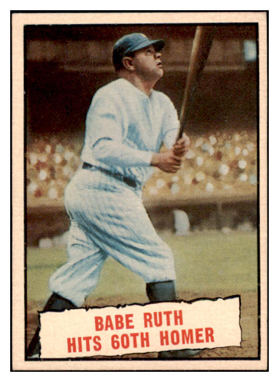 1961 Topps Baseball #401 Babe Ruth Yankees EX-MT 530254
