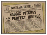 1961 Topps Baseball #410 Harvey Haddix IA Pirates EX-MT 530257
