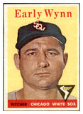 1958 Topps Baseball #100 Early Wynn White Sox NR-MT 530279
