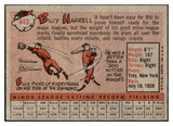 1958 Topps Baseball #443 Billy Harrell Indians NR-MT 530280