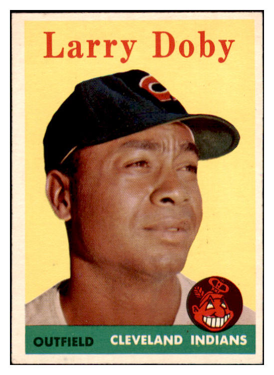 1958 Topps Baseball #424 Larry Doby Indians NR-MT 530282