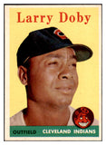 1958 Topps Baseball #424 Larry Doby Indians NR-MT 530282