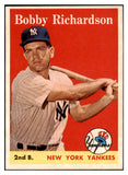 1958 Topps Baseball #101 Bobby Richardson Yankees NR-MT 530288