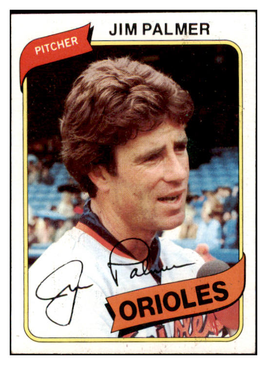 1980 Topps Baseball #590 Jim Palmer Orioles EX-MT 530290