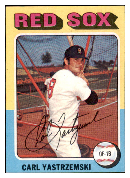 1975 Topps Baseball #280 Carl Yastrzemski Red Sox EX-MT 530299