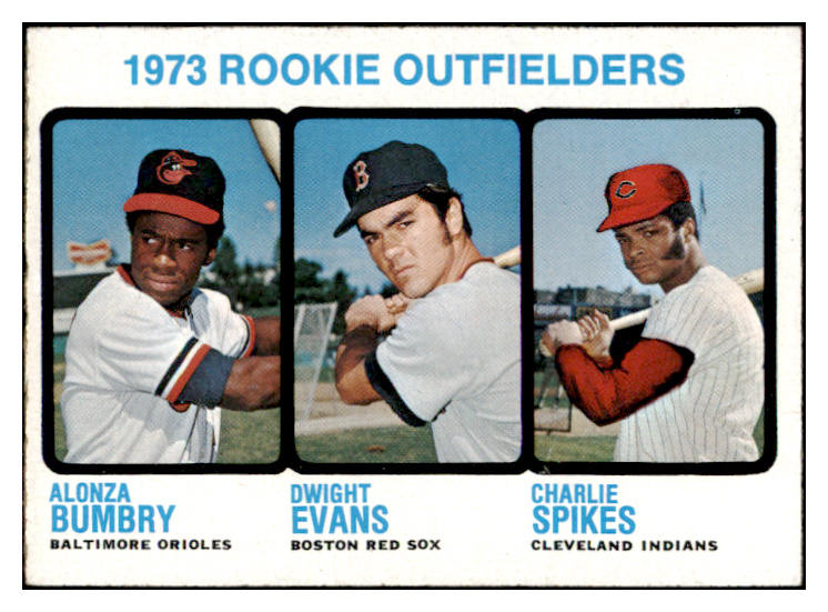 1973 Topps Baseball #614 Dwight Evans Red Sox EX-MT 530303