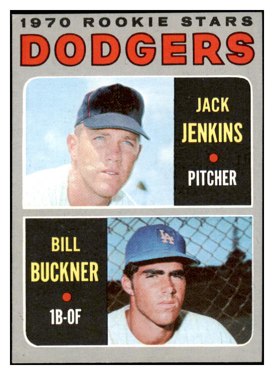 1970 Topps Baseball #286 Bill Buckner Dodgers EX-MT 530313