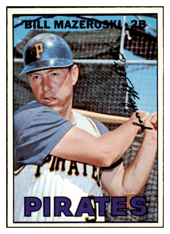1967 Topps Baseball #510 Bill Mazeroski Pirates NR-MT 530324