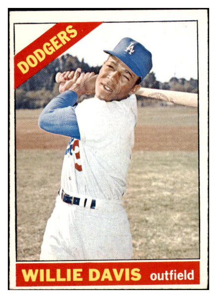 1966 Topps Baseball #535 Willie Davis Dodgers EX-MT 530335