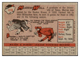 1958 Topps Baseball #410 Murray Wall Red Sox EX-MT 530342