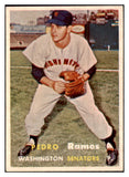 1957 Topps Baseball #326 Pedro Ramos Senators EX-MT 530344