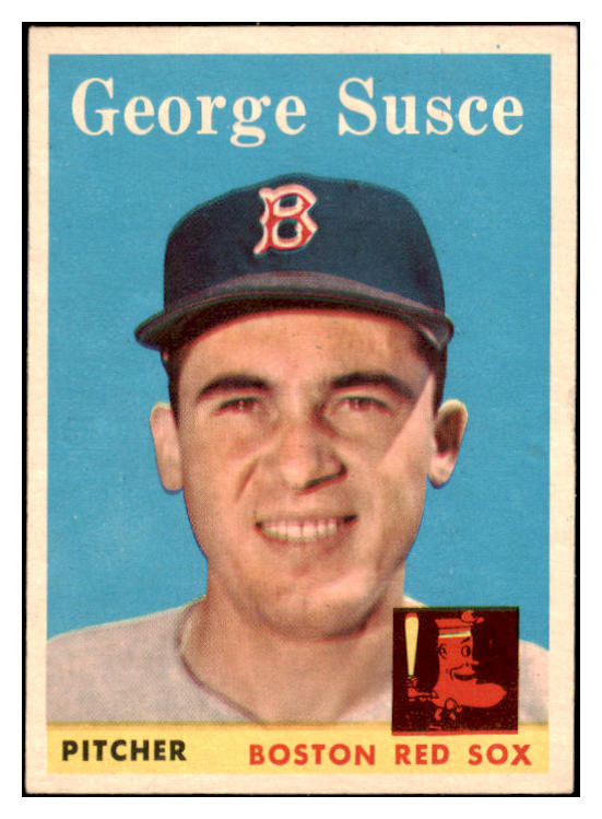 1958 Topps Baseball #189 George Susce Red Sox EX-MT 530364