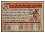 1957 Topps Baseball #305 Chico Fernandez Phillies EX-MT 530375