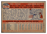 1957 Topps Baseball #278 Fred Hatfield White Sox EX-MT 530377