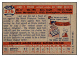 1957 Topps Baseball #276 Jim Pyburn Orioles EX-MT 530378