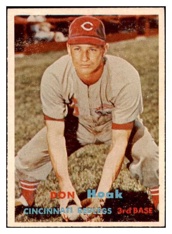 1957 Topps Baseball #264 Don Hoak Reds EX-MT 530379