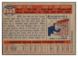 1957 Topps Baseball #273 Jim Davis Cardinals EX-MT 530380